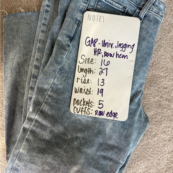 Women's GAP Denim Universal Jegging HR, Size 16 - Picture 8 of 8